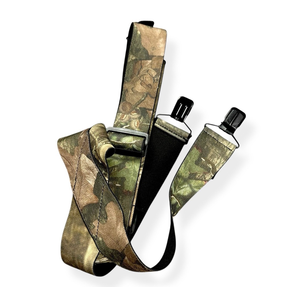Game Winner‎ Camouflage Stretch Adjustable Suspenders Clamp Fasteners One Size - Picture 6 of 6